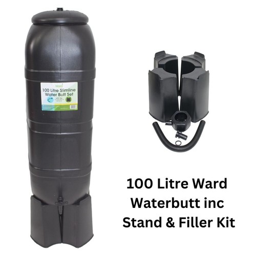 Ward slimline black 100 litre - ward,