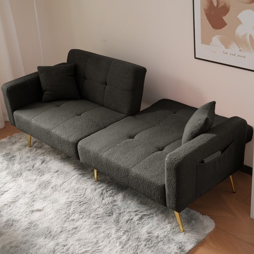 Modern fabric sofa bed - fabric,