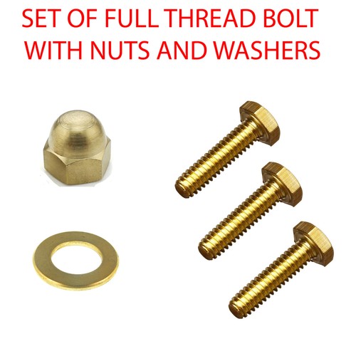 Brass bolts nuts washers - bolts,