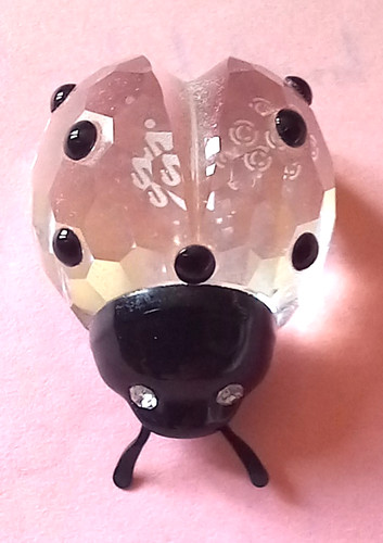 Swarovski crystal ladybird - swarovski,