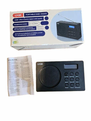 Logik l2dab23 portable dab - portable, dab/fm