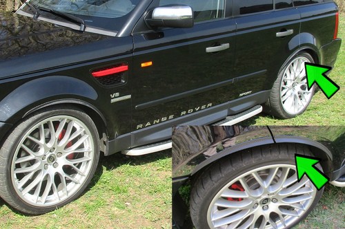 Carbon opt wheel arch - 2x,