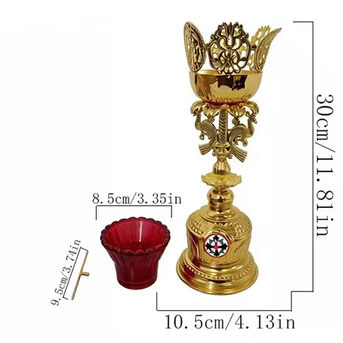Catholic sanctuary lamp - catholic, 30cm