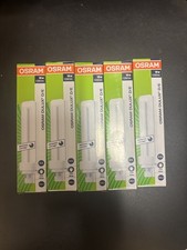 5 x Osram 18w 1200LM Dulux D/E