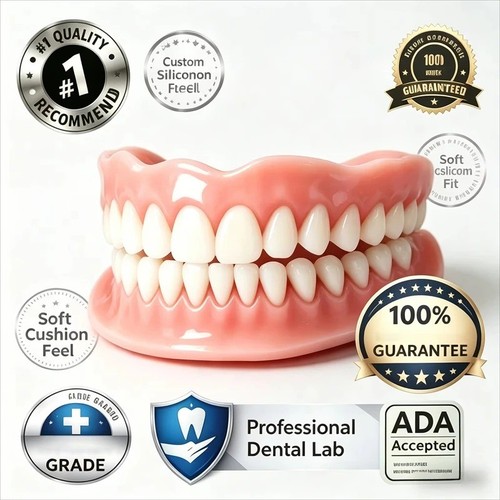 Full set upper lower denture - full,