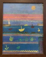 VINTAGE OIL PAINTING St Ives