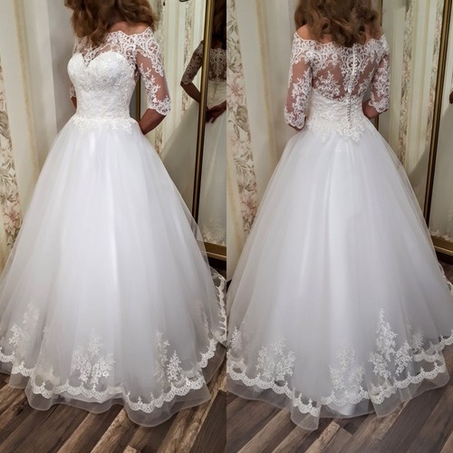 Vintage wedding dresses lace - wedding,