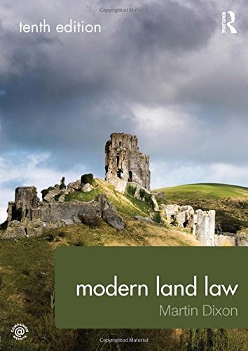 Modern land law dixon - land,
