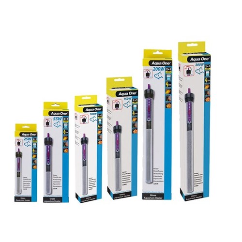 Aqua one aquarium heaters - one,