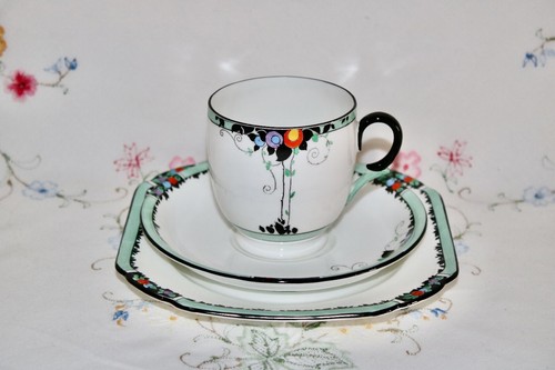 Rare art deco shelley china - art,