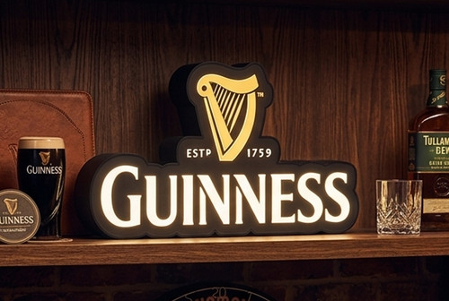 Guinness led neon sign - sign, light
