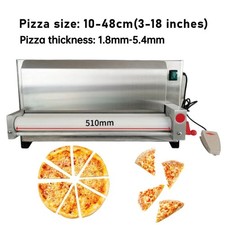 Electric Pizza Dough Roller Sheeter Pastry Press Making Machine Kitchen 3-18inch