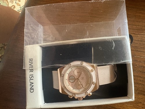 Pink river island ladies watch - river,
