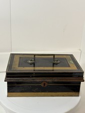 Vintage Metal Cash Box