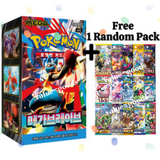 Pokemon Card Scarlet&Violet Expansion Pack Mega Brave Booster box M1L Korean ver