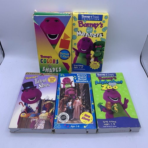 Lot barney vhs - 5,