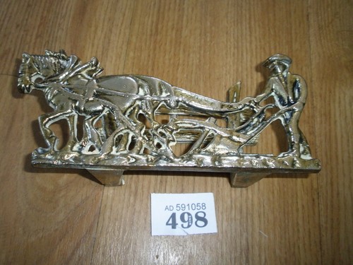 Horse plough letter rack - &,