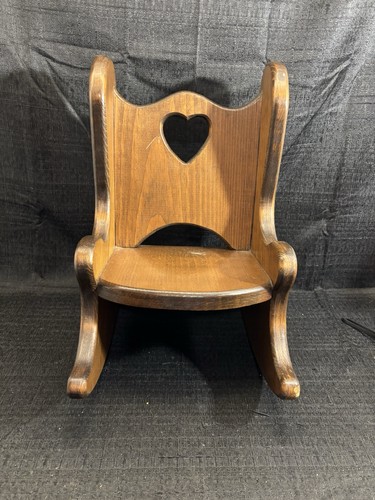 Vintage wooden rocking chair - vintage,