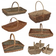 Garden Trugs Wicker Willow