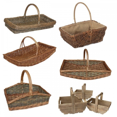 Garden trugs wicker willow - garden,