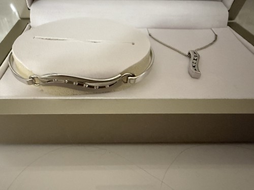 Necklace and bracelet set - necklace,