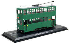 ATLAS EDITIONS  SCALE:1:87 HQ04 HONG KONG TRAM 6TH GENERATION 1986