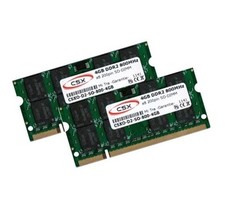 2x 4GB 8GB DDR2 800Mhz HP (-Compaq) HP Compaq 6910p RAM Memory SO-DIMM