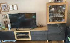 IKEA Besta L Shaped TV Unit. All Sections Can Be Separated. Excellent Condition