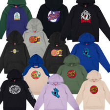 SANTA CRUZ - Assorted Youth Skateboard Hoodie Size 8 - 10 Hooded Top
