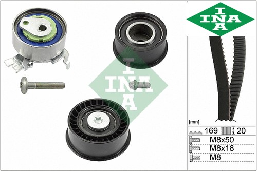 Timing belt kit - belt, 10