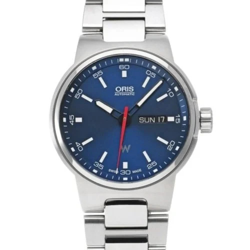 Oris williams day date blue - day, date'