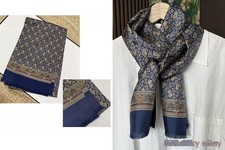Men’s Mulberry Silk Scarf in