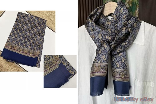 Men mulberry silk scarf in - silk,
