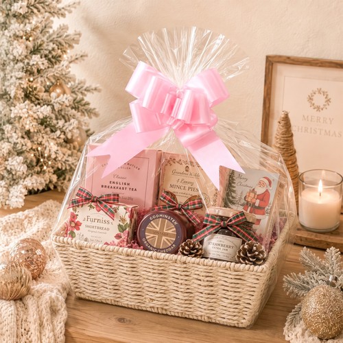 Wicker gift hamper - wicker, kit