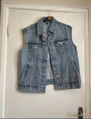Ladies girls denim - h&m, gilet