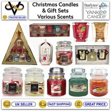 Christmas Candles & Gift Sets Assorted Scents Yankee, Glade, Starlytes, Baltus