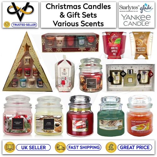 Christmas candles gift sets - christmas,