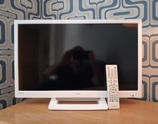 ALBA White 24" HD LED TV &