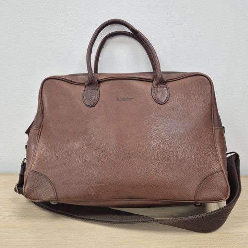 Barbour vintage brown leather - barbour,