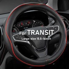 Leather Steering Wheel Cover