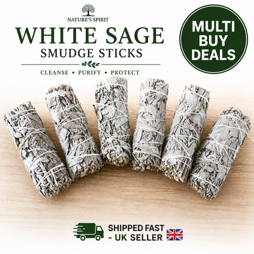 White sage smudge sticks - sage,