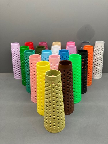 Assorted plastic yarn cones - assorted,