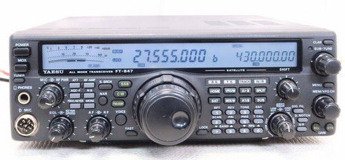 Yaesu 847 modified 100w all - ft-847,