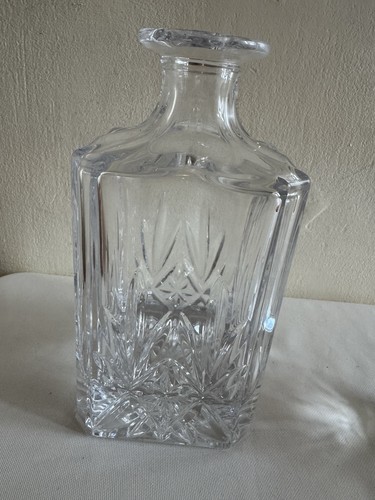 Vintage heavy cut glass - heavy,