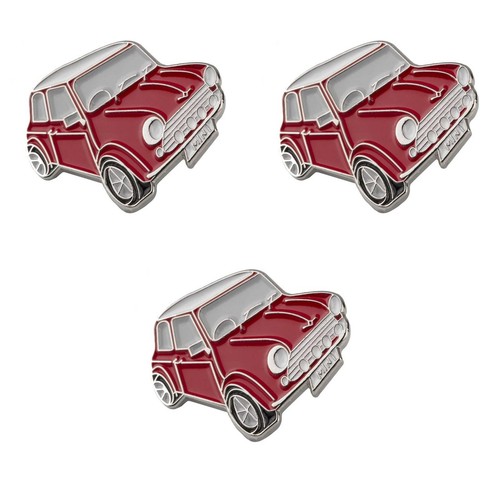Classic red mini cooper - 3x,