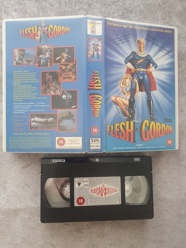 Flesh gordon vhs - flesh, 1974