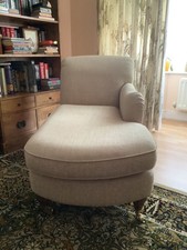 Marks & Spencer Chaise Longue On Trend suits many decors beige/cream fixed cover