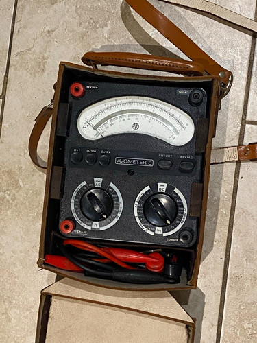 Avo avometer vintage - avo, 8