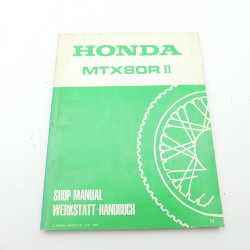 Genuine honda mtx hd09 - genuine, 80
