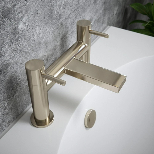 Bath filler tap brushed nickel - tap,